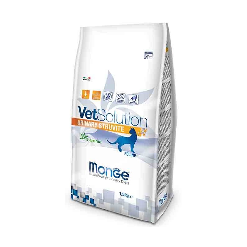 Monge VetSolution urinary struvite crocchette per gatti |PacoPetShop
