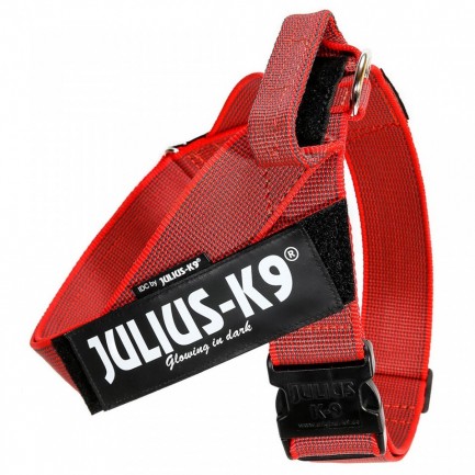 Julius k9 IDC Belth Harness Pettorina per Cani ROSSO Julius k9 IDC Belth Harness Pettorina per Cani ROSSO