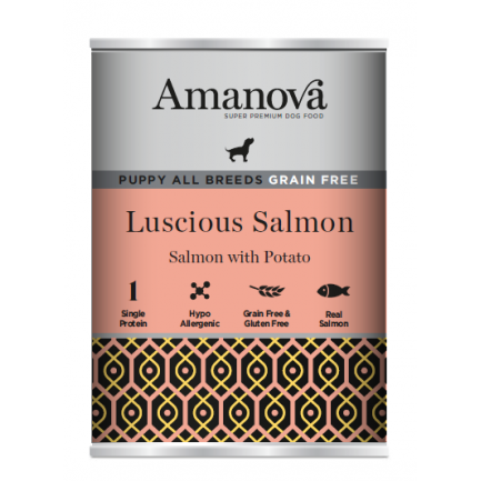 Amanova Puppy Salmone e Patate per Cuccioli Amanova Puppy Salmone e Patate per Cuccioli