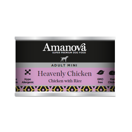 Amanova Adult Mini con Pollo e Riso per Cani Amanova Adult Mini con Pollo e Riso per Cani