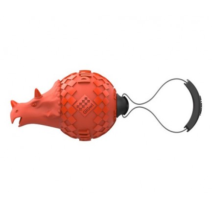 DinoBall Triceratopo Push To Mute Gioco per Cani DinoBall Triceratopo Push To Mute Gioco per Cani