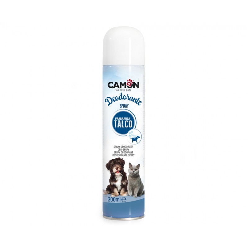 Camon - Deodorante Spray Al Talco Per Cani E Gatti