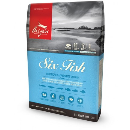 Orijen Six Fish per gatti Orijen Six Fish per gatti