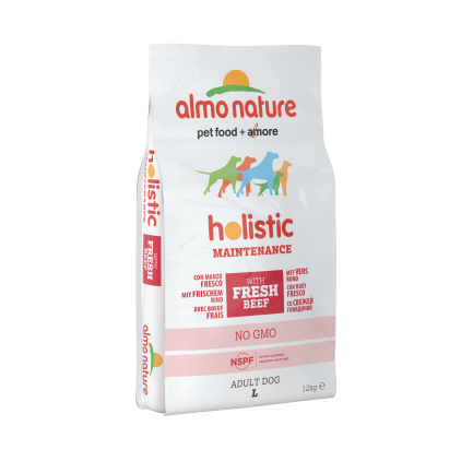 Almo Nature Holistic Large Adult con Manzo e Riso per Cani Almo Nature Holistic Large Adult con Manzo e Riso per Cani