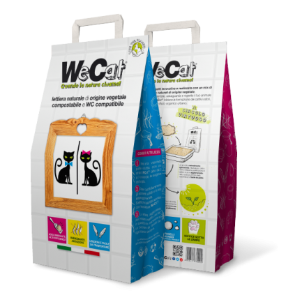 WeCat Lettiera Naturale per Gatti WeCat Lettiera Naturale per Gatti
