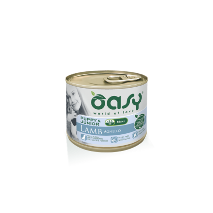 Oasy One Protein Puppy Mini Cibo Umido per Cani Agnello Oasy One Protein Puppy Mini Cibo Umido per Cani Agnello