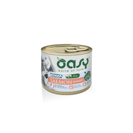 Oasy One Protein Puppy Mini Cibo Umido per Cani Salmone Oasy One Protein Puppy Mini Cibo Umido per Cani Salmone