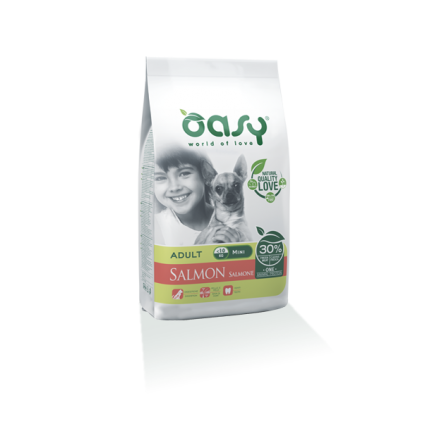 Oasy Adult Mini Salmone per Cani Oasy Adult Mini Salmone per Cani