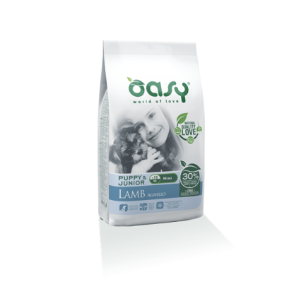 Oasy Puppy & Junior Mini Agnello per Cani Oasy Puppy & Junior Mini Agnello per Cani