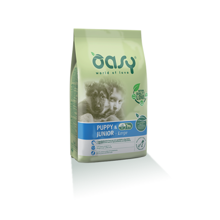 Oasy Puppy & Junior Large Crocchette per Cuccioli Oasy Puppy & Junior Large Crocchette per Cuccioli