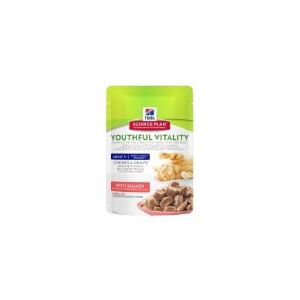 Hill's Youthful Vitality Salmone per Gatto Anziano Hill's Youthful Vitality Salmone per Gatto Anziano