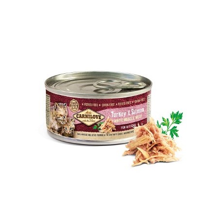 Carnilove Umido Tacchino e Salmone per Gattini Carnilove Umido Tacchino e Salmone per Gattini