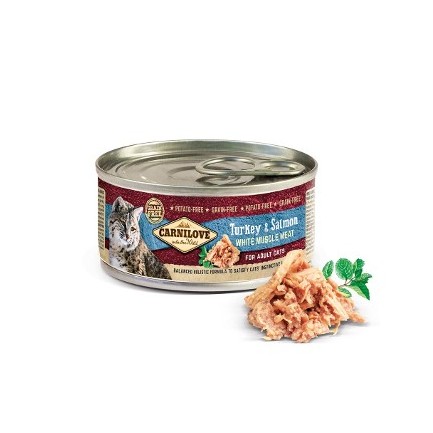 Carnilove Umido Tacchino e Salmone per Gatti Carnilove Umido Tacchino e Salmone per Gatti