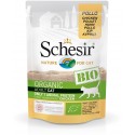 Schesir Cat BIO Organic with Chicken Wet Food for Cats