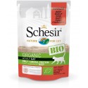 Schesir Cat BIO Organic with Beef Wet Food pour chats