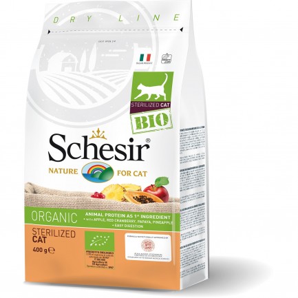 Schesir Cat BIO Organic Sterilized Cat per Gatti Adulti Schesir Cat BIO Organic Sterilized Cat per Gatti Adulti