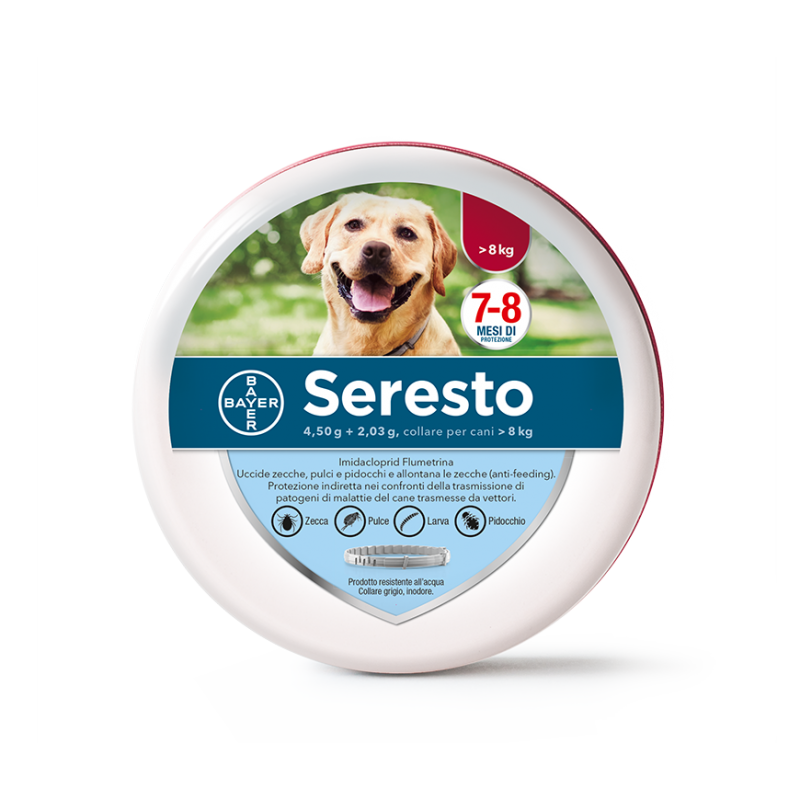 Seresto Dog anti-parasite collar, no fleas and ticks for 7-8 months - Main Image