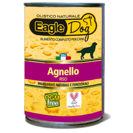EagleDog Agnello e Riso Cibo Umido per Cani EagleDog Agnello e Riso Cibo Umido per Cani