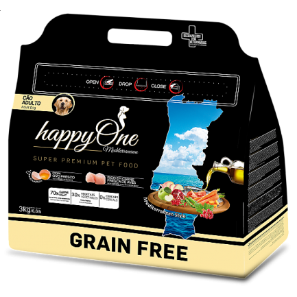 HappyOne Mediterraneum GRAIN FREE Adult per Cani HappyOne Mediterraneum GRAIN FREE Adult per Cani