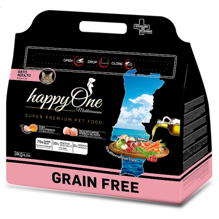 HappyOne Mediterraneum GRAIN FREE Adult per Gatti HappyOne Mediterraneum GRAIN FREE Adult per Gatti