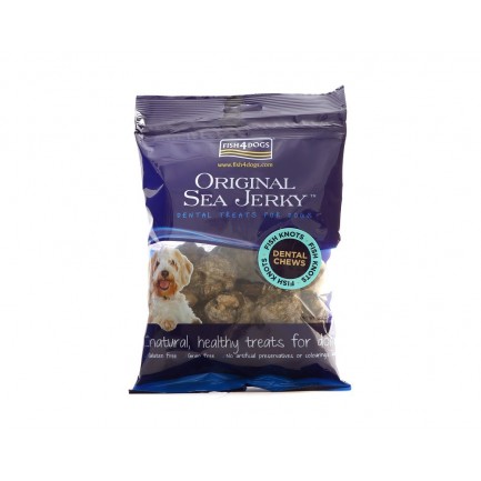 Fish4Dogs Sea Jerky Fish Knots Snack per Cani Fish4Dogs Sea Jerky Fish Knots Snack per Cani