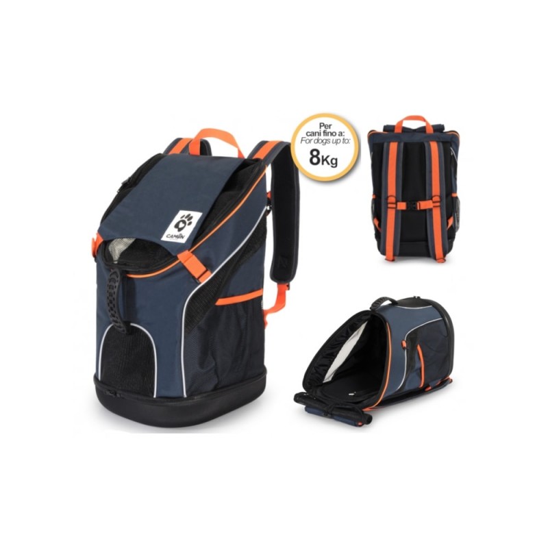 Zaino Trasportino Per Animali Camon – 250 G, Leggero, Traspirante E Facile Da Pulire!