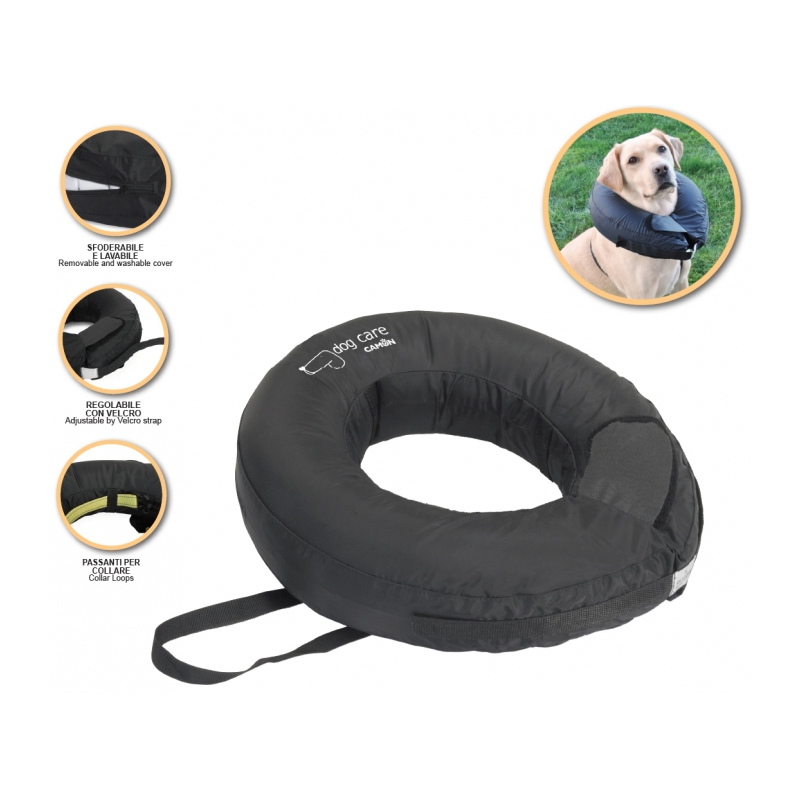 Aufblasbares Schutzhalsband fr Hunde | PacoPetShop