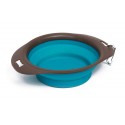 M-Pets Folding Bowl for Dogs and Cats