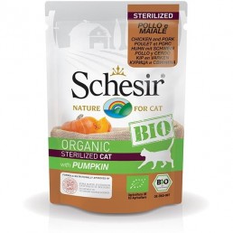 Schesir Cat BIO Rindfleisch und Huhn mit...