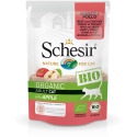 Schesir Cat BIO Beef and Chicken with Apple pour chats
