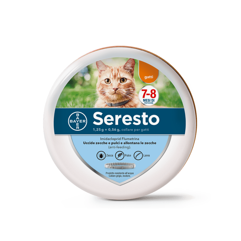 Seresto cat antiparasitic collar,no fleas and ticks for 7-8 months