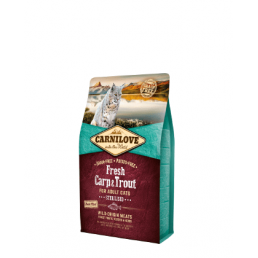 Carnilove Carpa Fresca y Trucha para Gatos Esterilizados