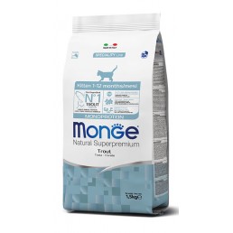 Monge Kitten Monoprotein Forelle für Kätzchen