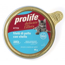 Prolife Delicate Fillets Kitten Umido per...