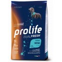 Prolife Adult Mini Dual Frischer Lachs Kabeljau und Reis für Hunde