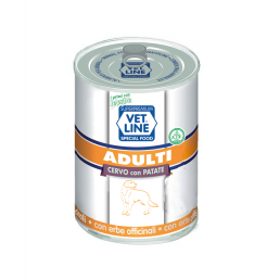 Vet Line Adult Cerf et Pommes de terre -...