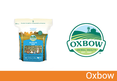 Oxbow, fieno e numerosi prodotti alimentari per piccoli animali